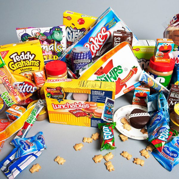 Various types of snacks are photographed for a quiz on healthy snacking for kids to run on the AOL Healthy Living site at AOL Huffington Post headquarters in New York on Wednesday Aug. 15, 2012. (Damon Dahlen, AOL)